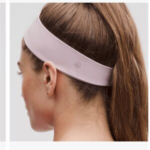 Lululemon Athletica Blush Hair Band Matte Finish